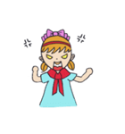 funny and lovely girl（個別スタンプ：20）