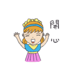 funny and lovely girl（個別スタンプ：39）