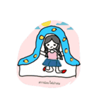 b c p I be t pe m love（個別スタンプ：6）