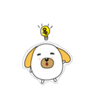 Lovely sticker dog（個別スタンプ：3）