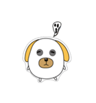 Lovely sticker dog（個別スタンプ：19）