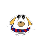 Lovely sticker dog（個別スタンプ：20）