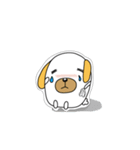 Lovely sticker dog（個別スタンプ：22）