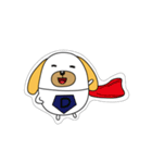 Lovely sticker dog（個別スタンプ：27）