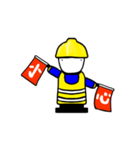 Construction Dummy man（個別スタンプ：4）