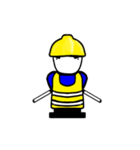 Construction Dummy man（個別スタンプ：14）