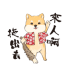 Boss Shiba inu（個別スタンプ：15）