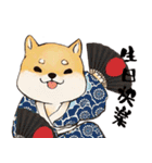 Boss Shiba inu（個別スタンプ：16）