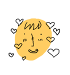 Yellow oval emoji（個別スタンプ：2）
