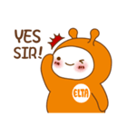 ELTA | do our best（個別スタンプ：7）