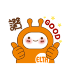 ELTA | do our best（個別スタンプ：14）