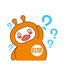 ELTA | do our best（個別スタンプ：24）