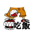 Maskman make sentences（個別スタンプ：9）