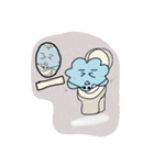 Cloud Little boy's life.（個別スタンプ：2）