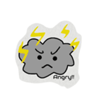 Cloud Little boy's life.（個別スタンプ：4）