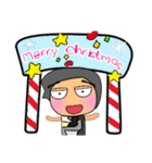 Tamama^..^！17Merry Christmas.（個別スタンプ：1）