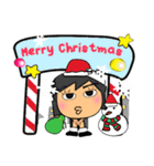 Tamaki^..^！17Merry Christmas.（個別スタンプ：7）