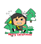Tamaki^..^！17Merry Christmas.（個別スタンプ：9）