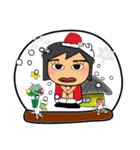 Tamaki^..^！17Merry Christmas.（個別スタンプ：11）