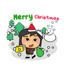 Tamaki^..^！17Merry Christmas.（個別スタンプ：12）
