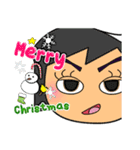 Tamaki^..^！17Merry Christmas.（個別スタンプ：14）