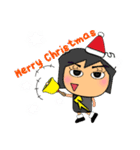 Tamaki^..^！17Merry Christmas.（個別スタンプ：34）