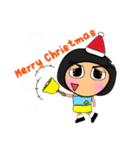 Shiro^..^！17Merry Christmas.（個別スタンプ：3）