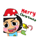 Shiro^..^！17Merry Christmas.（個別スタンプ：8）