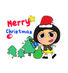 Shiro^..^！17Merry Christmas.（個別スタンプ：12）