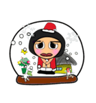 Shiro^..^！17Merry Christmas.（個別スタンプ：20）