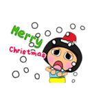 Shiro^..^！17Merry Christmas.（個別スタンプ：29）