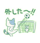 サッカー猫（個別スタンプ：13）