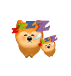 ORANGE PET DOG（個別スタンプ：4）