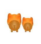 ORANGE PET DOG（個別スタンプ：8）