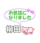 柳田「やなぎだ」さん専用。日常会話（個別スタンプ：39）