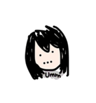 MEEM minimal girl（個別スタンプ：12）