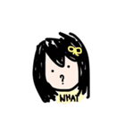 MEEM minimal girl（個別スタンプ：37）