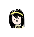 MEEM minimal girl（個別スタンプ：40）