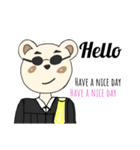 Law Bear 2（個別スタンプ：16）