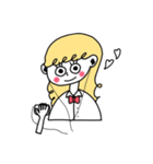 EMILY (blonde hair JK 2)（個別スタンプ：2）