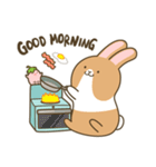 Mokatokki Coffee Rabbit 3（個別スタンプ：4）