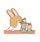 Mokatokki Coffee Rabbit 3（個別スタンプ：20）