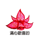 alcohol marker orchid 2（個別スタンプ：1）