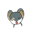 Taiwan Cute rat（個別スタンプ：9）