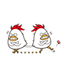 Michel Chicken in happy farm（個別スタンプ：30）