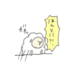 自由なひつじ（個別スタンプ：33）