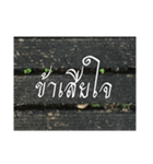 Thai Thai text 2（個別スタンプ：26）