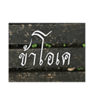 Thai Thai text 2（個別スタンプ：34）