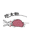 Little dots bunny（個別スタンプ：9）