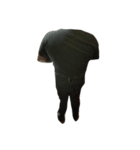 Obese black man transforms into gorilla（個別スタンプ：1）